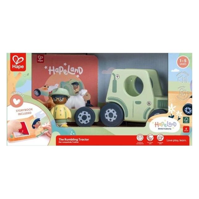 Hape The Rumbling Tractor (E3436K)