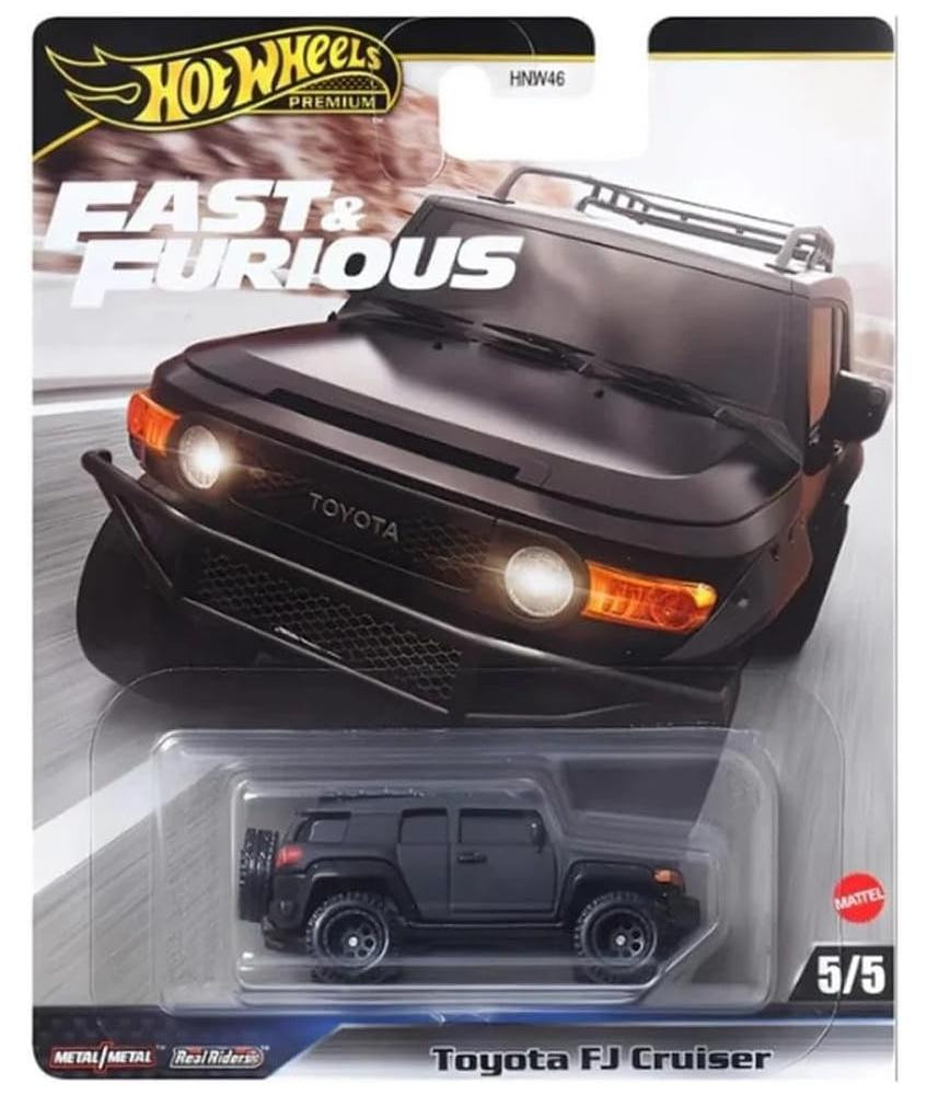 Hot Wheels Fast & Furious HRT99 Auto Zwart Metaal