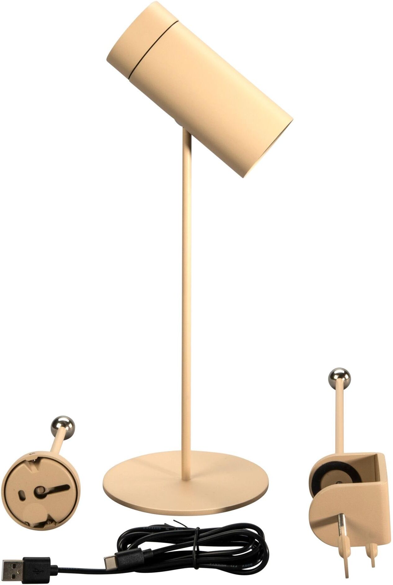 KONSTSMIDE Tischleuchte "Multi LED 2200/3000K, Dimmbar", braun (hellbraun), Leuchten, Tischleuchte hellbraun Einheitsgröße