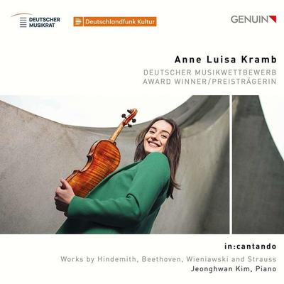 Deutscher Musikwettbewerb Award Winner Violine - Anne Luisa Kramb,Jeonghwan Kim, CD
