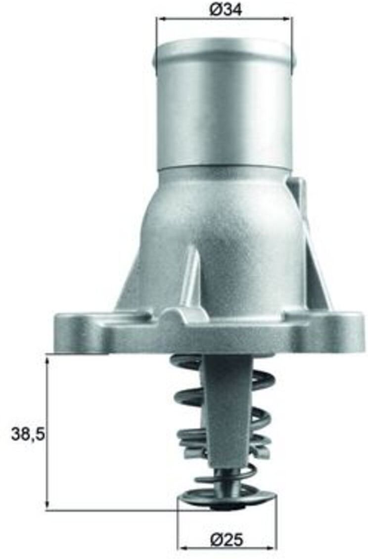 Thermostat, Kühlmittel MAHLE TI 260 92