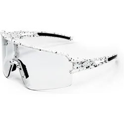 Yeaz, Damen, Sportbrille, Sunspot (Weiss, Transparent), Weiss