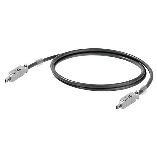 Weidmüller 3123990030 Ethernet-Leitung Schwarz 1St.