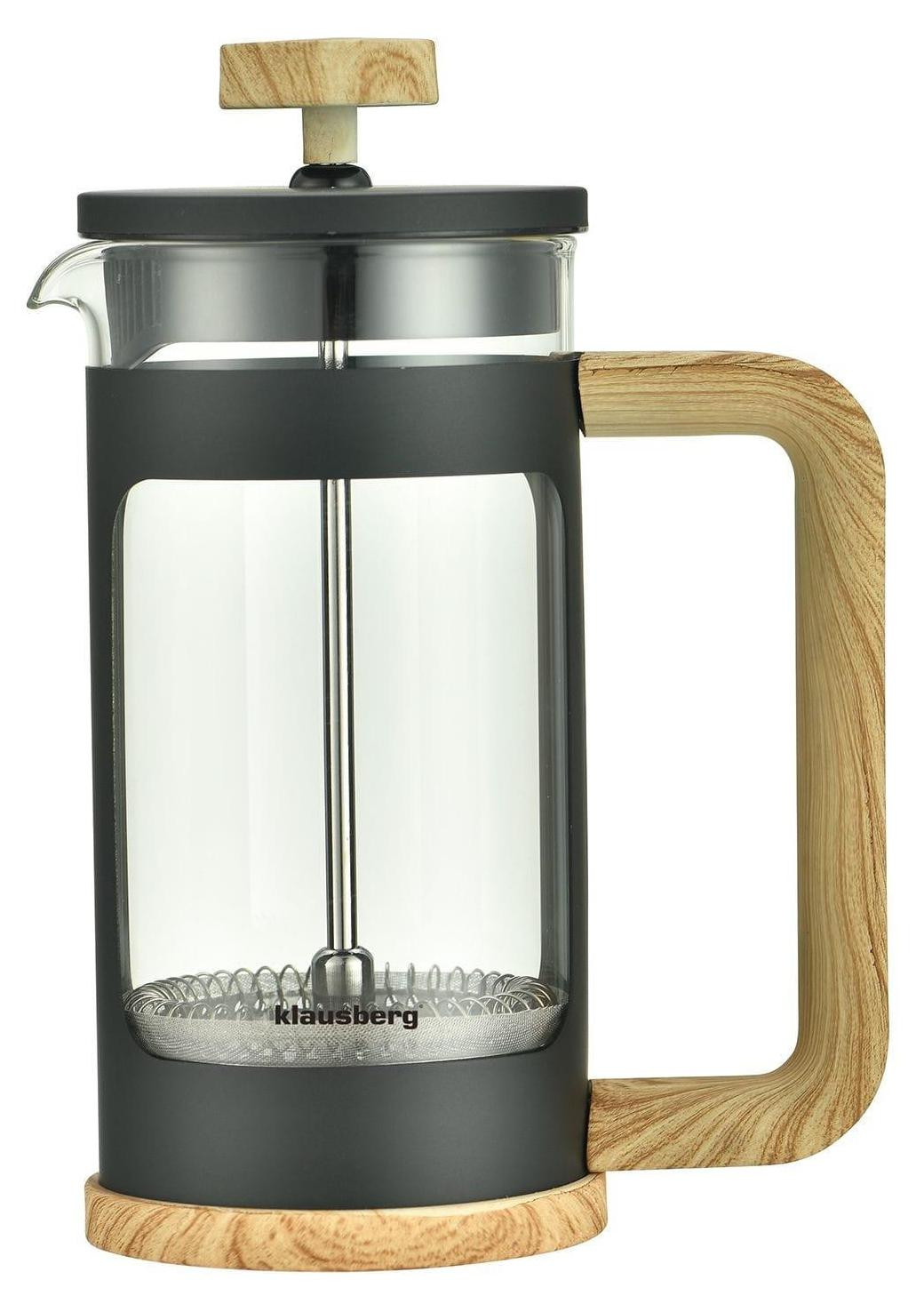 Klausberg French Press koffie- en theezetapparaat KB7679, 0,35 l