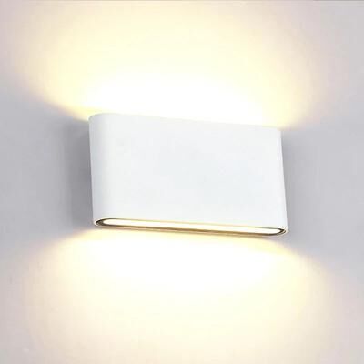 Uplift Treasures Nordic Style Up Down Wall Light white cool White(5500 7000k) 175x90x28mm 12w
