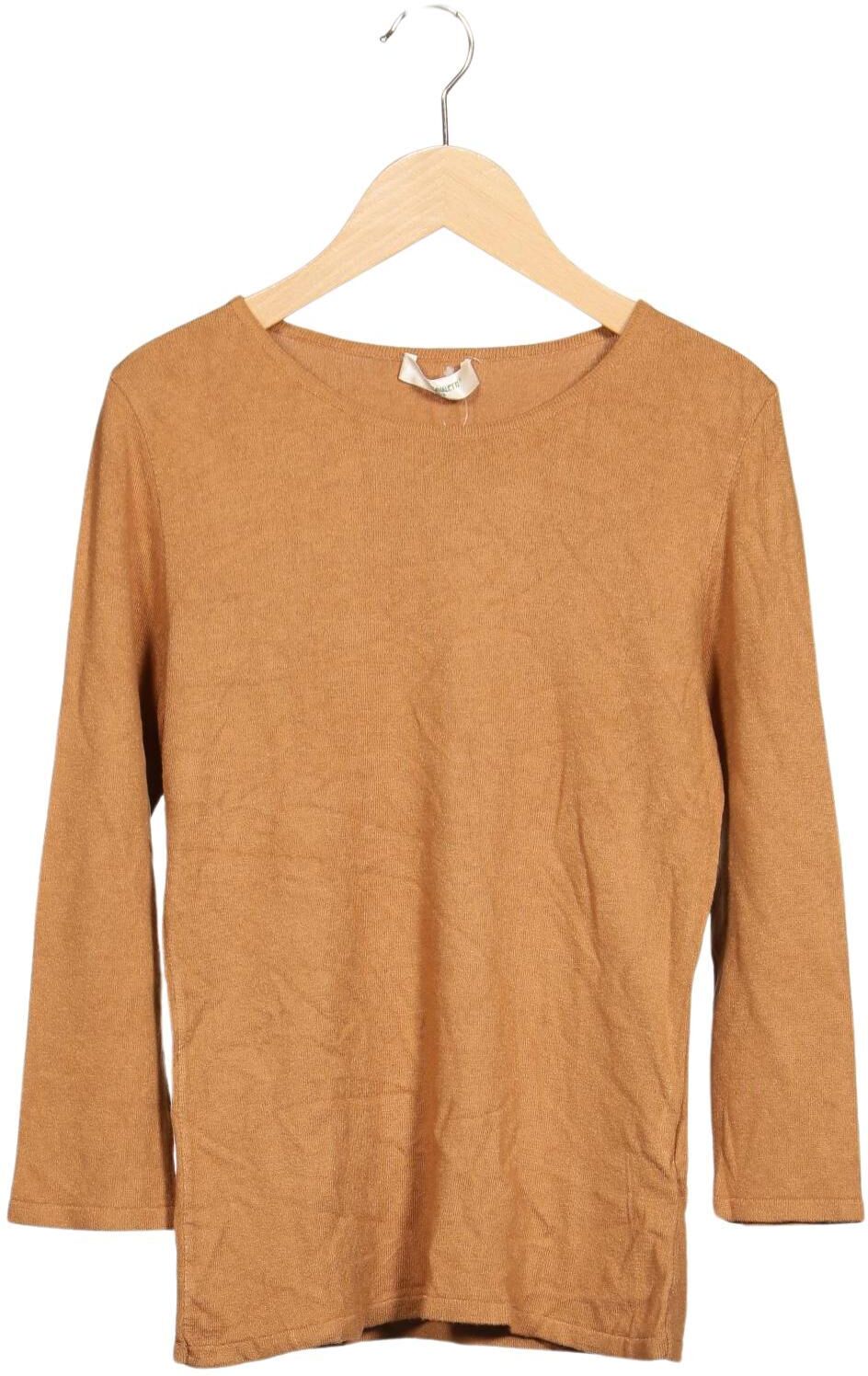 Elisa Cavaletti Damen Pullover, Braun, Gr. L, Viskose - Second Hand