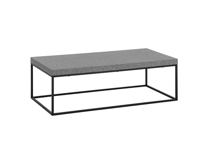 Table basse 120 cm en mdf, gris