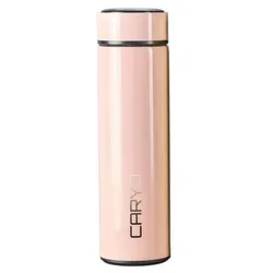 CARYO Thermosbecher 500 ml in edlem Design pink