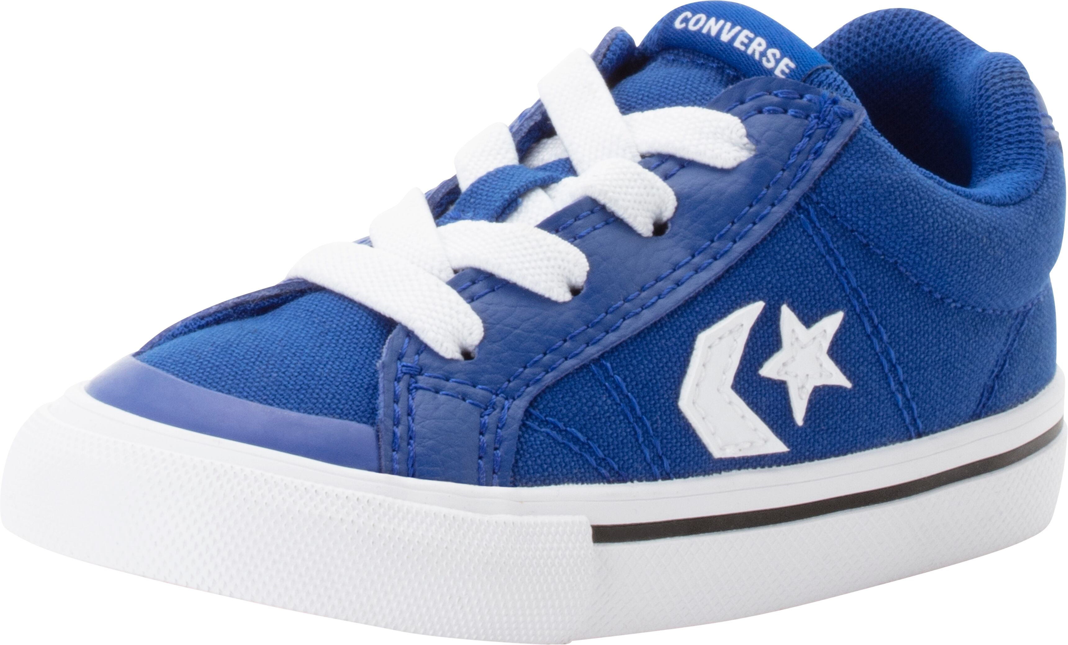 Sneaker CONVERSE "CONVERSE SPORT CASUAL EASY ON", Jungen, Gr. 20, weiss (blau, weiß, blau), Textil, Schuhe Sneaker blau, weiß, blau 20