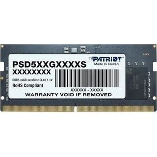 32GB Patriot Signature Line DDR5-6400 SO-DIMM CL52 Single