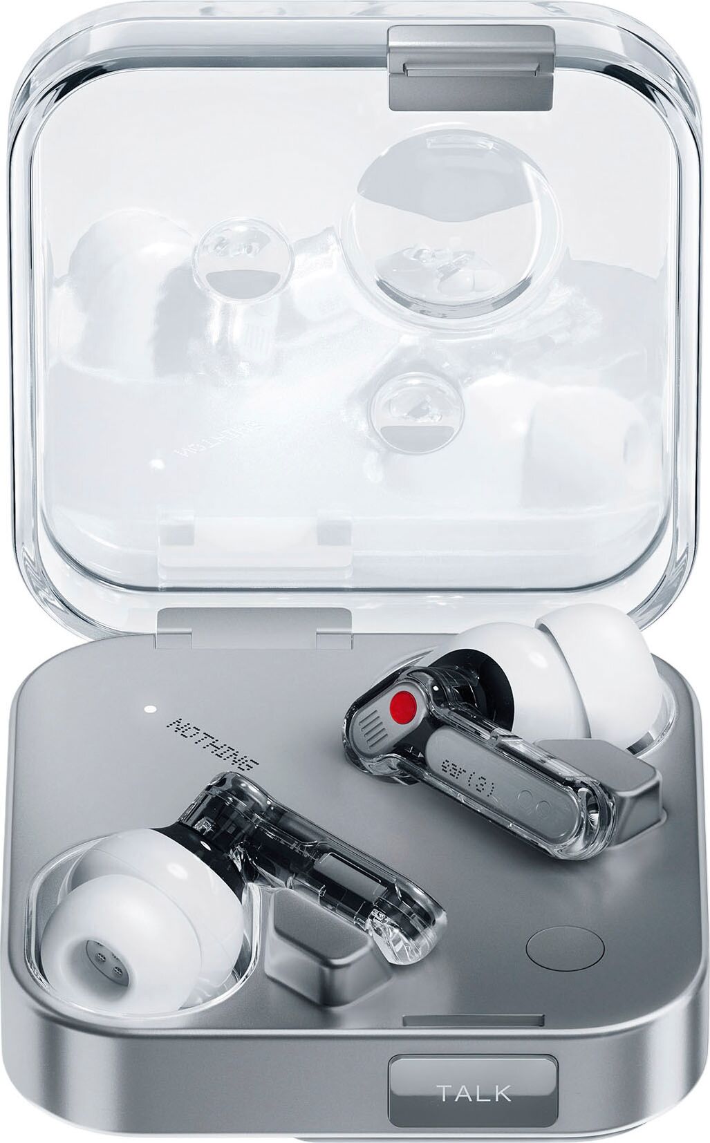 NOTHING wireless In-Ear-Kopfhörer "Ear (3)", silber (weiß), Kopfhörer, wireless In-Ear-Kopfhörer