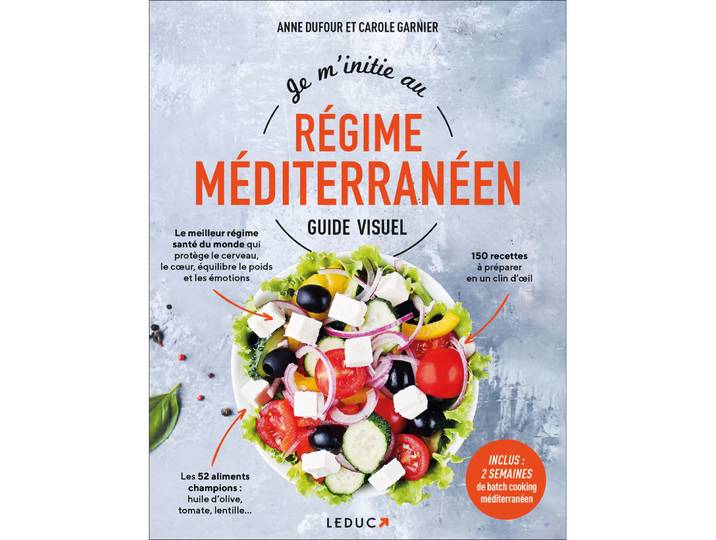 Je m'initie au régime méditerranéen, Guide visuel (Broché)