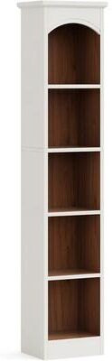 "Tribesigns 70.9"" Narrow Bookcase, 5-Tier Cube Bookshelf Display Rack with Storage"