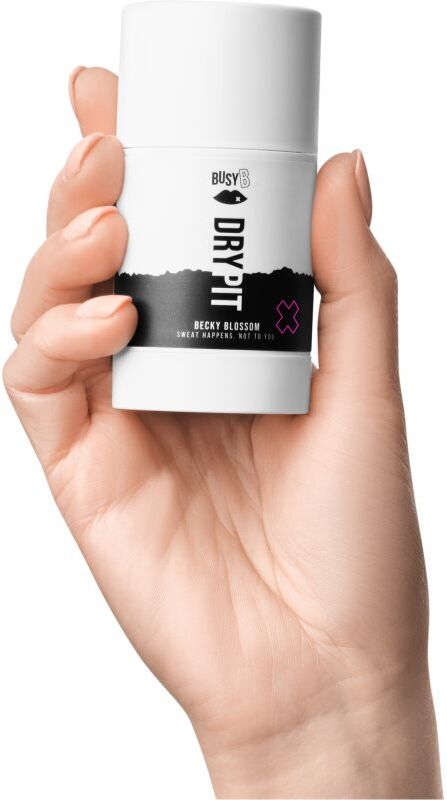BusyB Becky Blossom Dry Pit anti-transpirant solide pour femme 50 ml