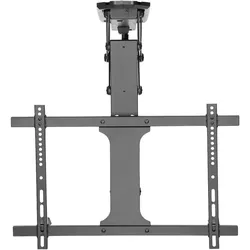 myWall Motorisierter & klappbarer Deckenhalter für Flachbildschirme (Decke, 35 kg, 32" - 70"), TV Wandhalterung, Schwarz