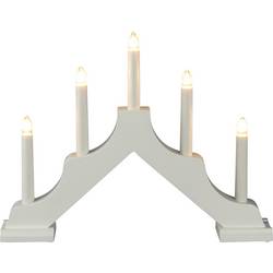 Konstsmide 2133-210 Holzleuchter Weiß LED Weiß