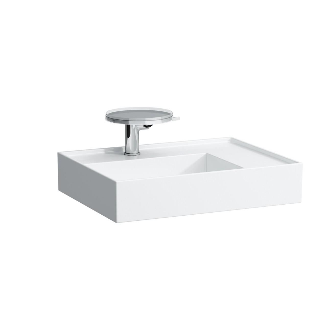 LAUFEN Waschtisch Kartell · LAUFEN 600x460, 1 Hahnloch mittig, weiß, 81033.4, 8103340001111 H8103340001111