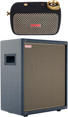 Positive Grid Spark Go BK Bundle Noir avec grille en nid d