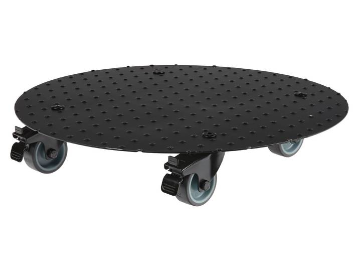 Rolluntersetzer Alaska Schwarz ⌀ 38 cm max. 150 kg