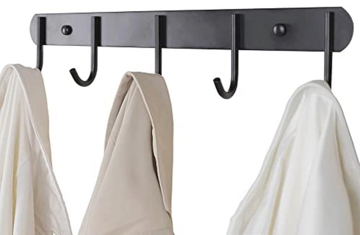 Wandmontage Heavy Duty Kapstokken - 2 Stuks