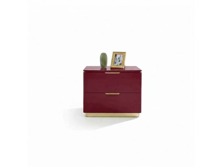 Xlmoebel Nachttisch Luxuriöses Schlafzimmer Konsolen Set 2x Beige Hotel Möbel (Konsolen-Set, 1-St., 2er-Set), Made in Europa