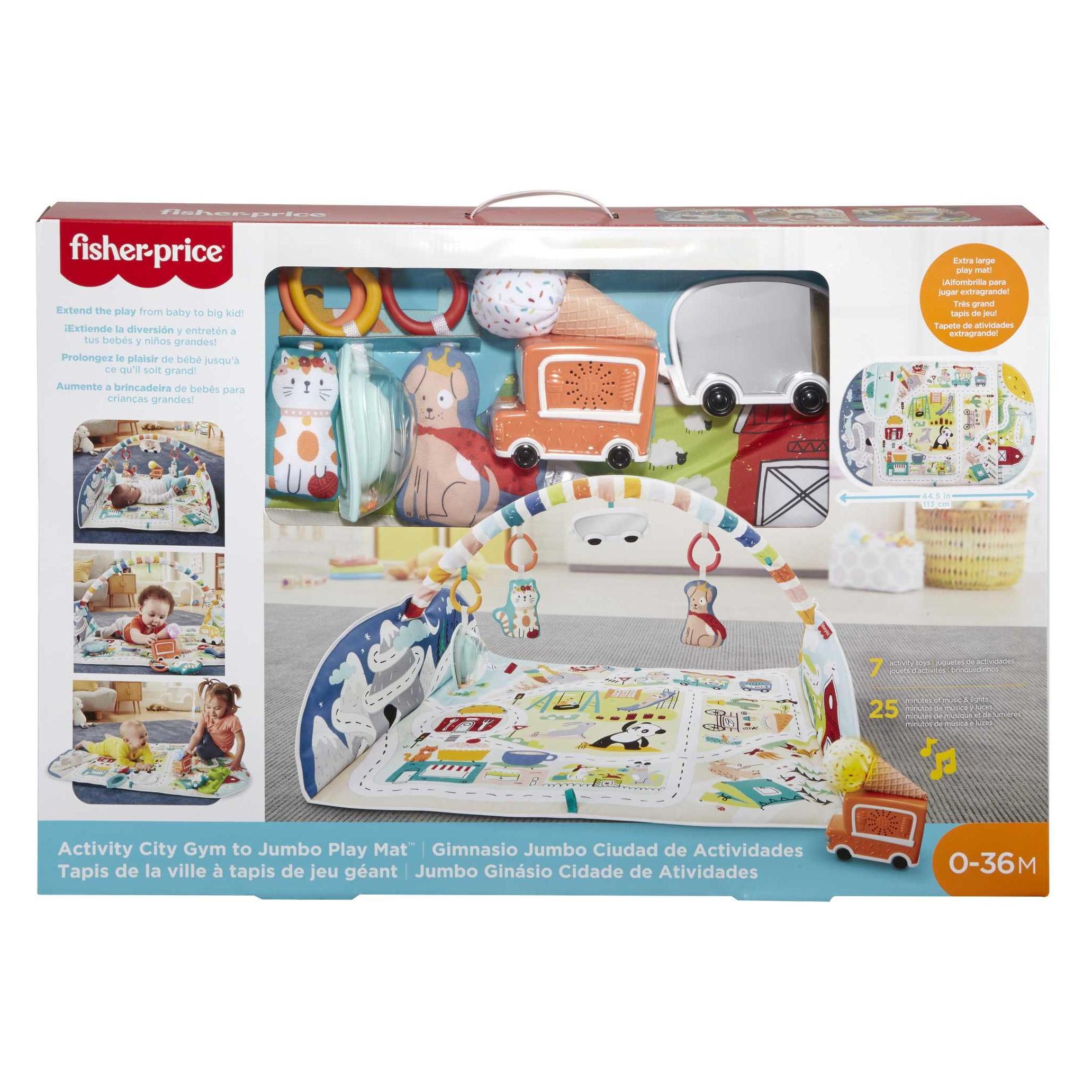 Fisher-Price City Aktivitäten Spielmatte (GJD41)