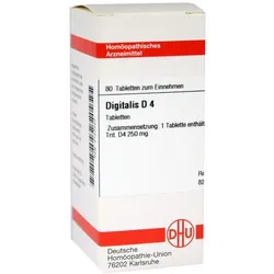Digitalis D 4 Tabletten 80 St