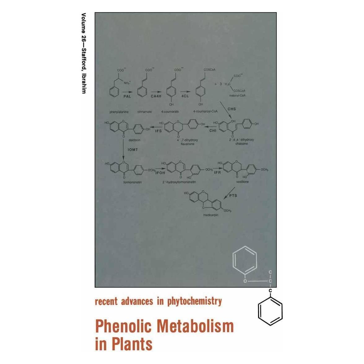 Springer Phenolic Metabolism in Plants (Englisch, Hardcover, Helen A. Stafford, Ragai K. Ibrahim) (9780306442315)