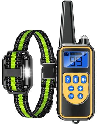 Uplifted Finds Electric Pet Training Collar Waterproof Remote Rechargeable us for 1 Dog B