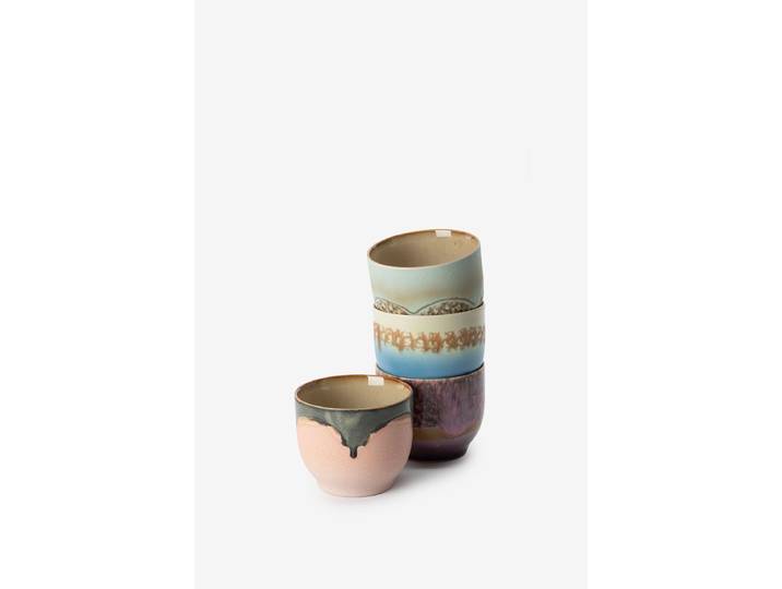 HKliving 70 s ceramics mokken lagoon set'