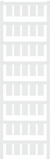 Weidmüller Plaque signalétique ESG 9/17K NEUTRE/BLANC (0455368)