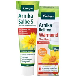Kneipp Arnika Salbe S + Roll-on Wärmend 100 g