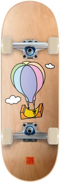 Skateboard Komplettboard Tricks Balloon Soft Top (7.87" - Braun)