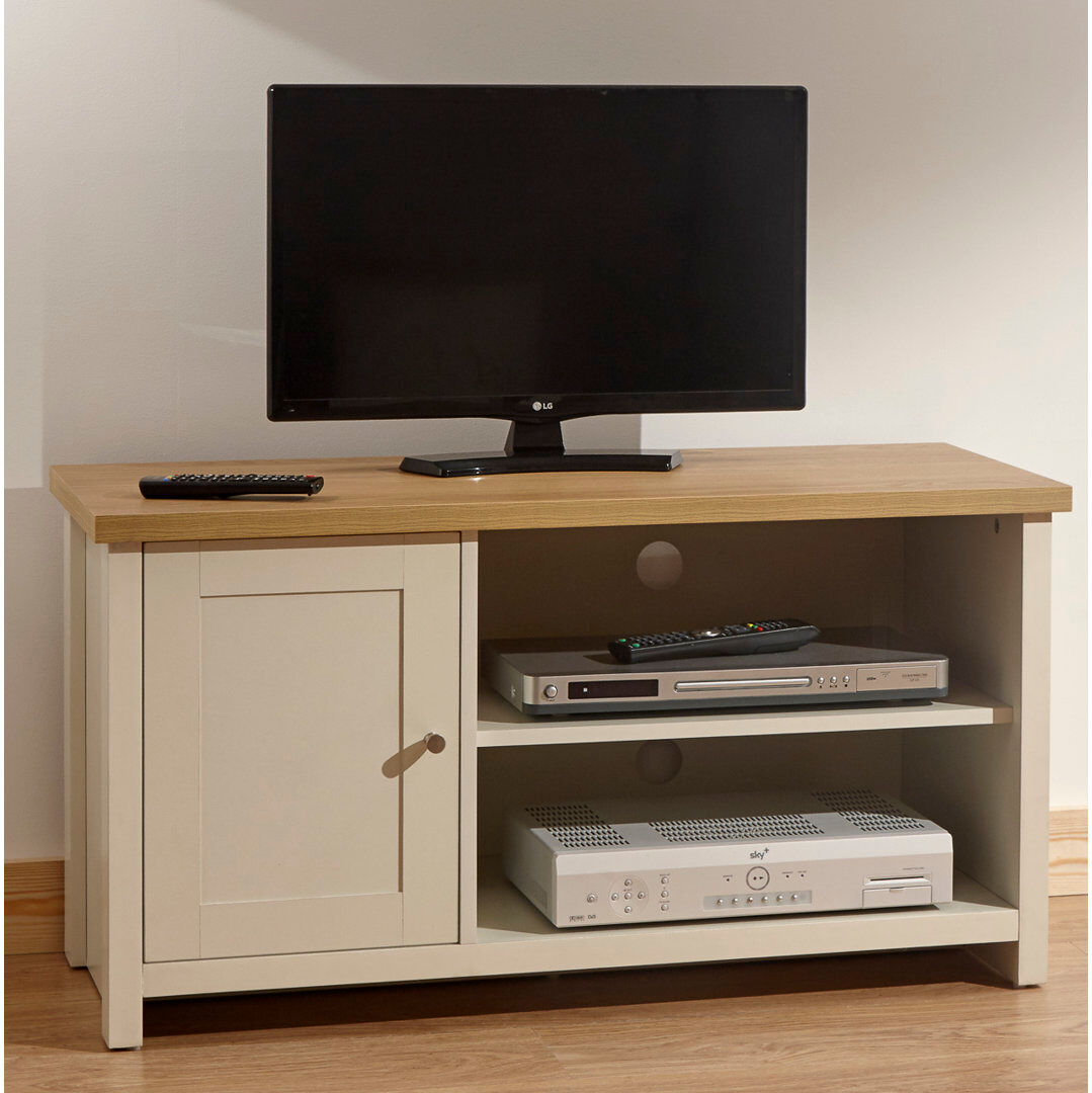 Three Posts Kerry TV Stand for TVs up to 42" Cream/Beige 42"