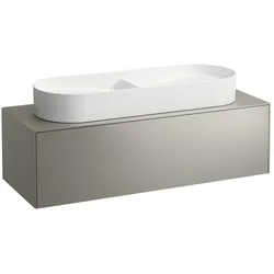 Laufen Waschtischunterbau „SONAR“ 455 × 340 × 1175 mm Titan