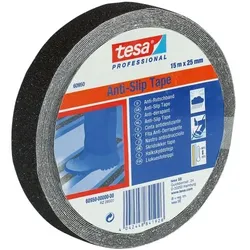 tesa Anti-Rutschband schwarz, 2.5 cm