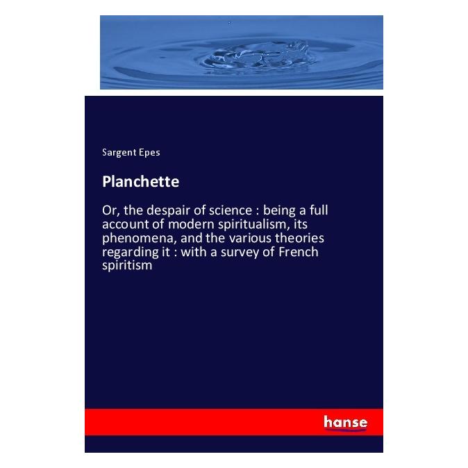 Hansebooks Planchette (Englisch, Softcover, Sargent Epes) (56007603)