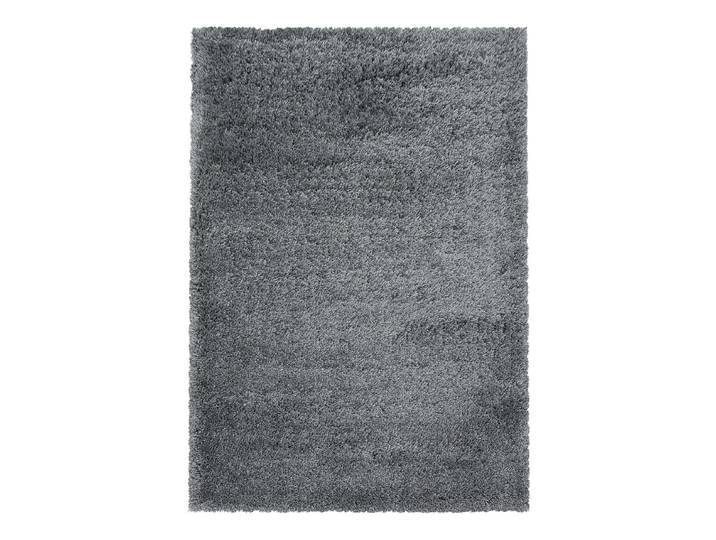 home24 Hoogpolig vloerkleed Fluffy 80 x 150cm grijs/lichtgrijs