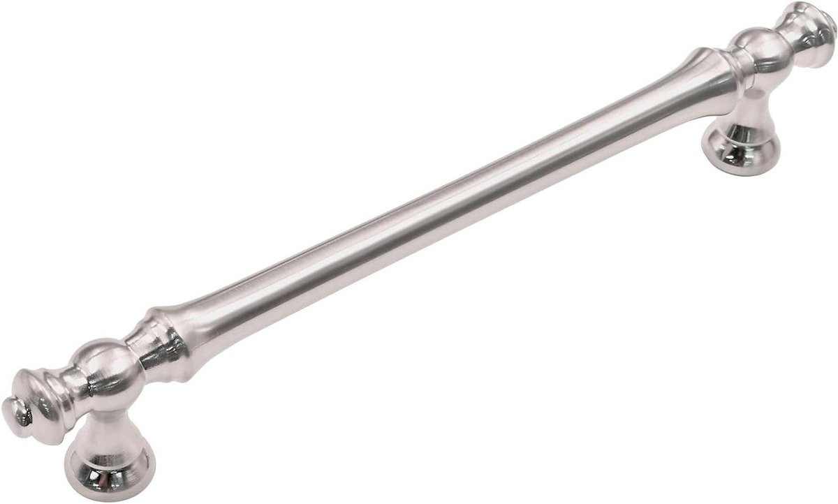 Kastgrepen Meubelgrepen Geborsteld Nikkel Zilver 160 mm
