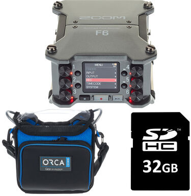 Zoom F6 Orca Bag Bundle