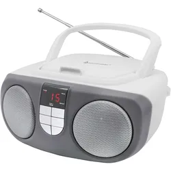 Soundmaster SCD1400WE (FM), Radio, Weiss, Grau
