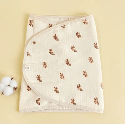 Inspire Essentials CalmNest Anti Startle Baby Swaddle Wrap Cotton Muslin Blanket c 35x80cm