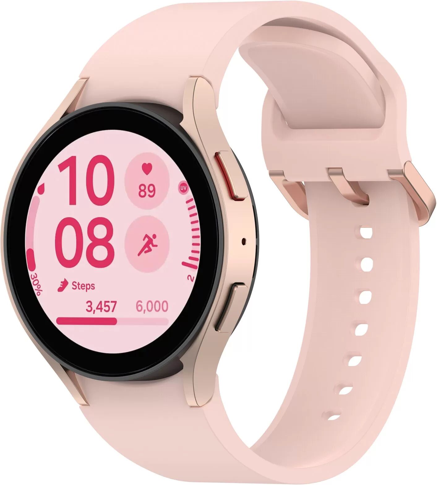 INF Silikonarmband für Samsung Galaxy Watch 7/FE Rosa