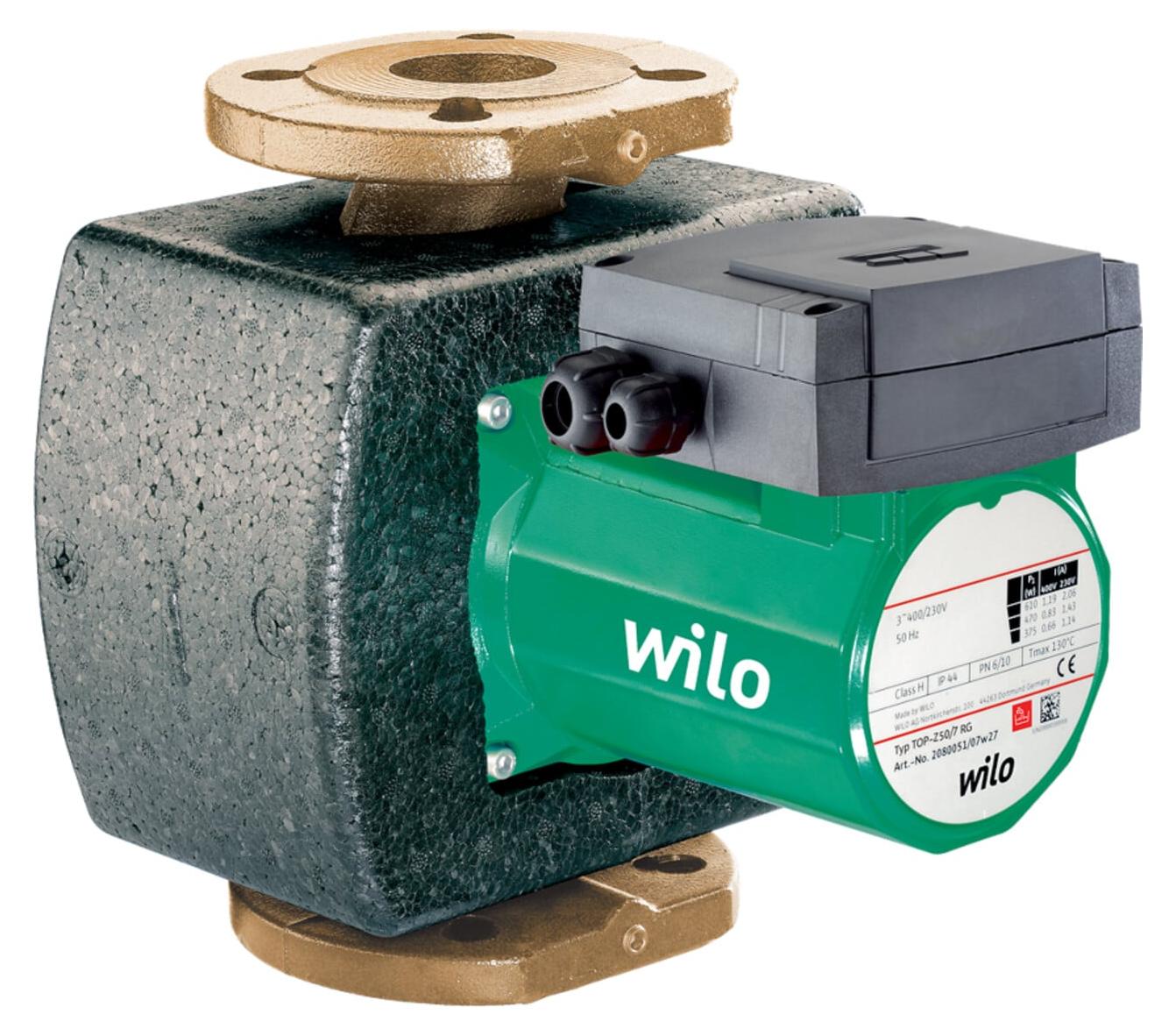 Wilo Standard-Trinkwasserpumpe TOP-Z 80/10, DN 80, 360mm, PN 10, 400 V