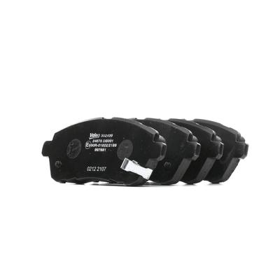 VALEO Bremsbelagsatz SUZUKI 302499 5581071L00,04465B1191,5581052R50 5581052R51,5581068L00,5581068R10,5581071L51,5581071L52,55810M69P50,4465B1191