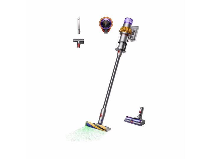 Dyson V15 Detect Absolute Akkustaubsauger – Akku Staubsauger/Besenstaubsauger – gelb