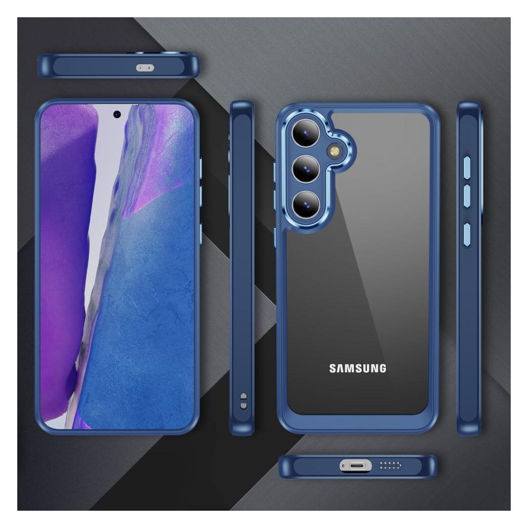 Cover-Discount Hülle mit Kameraschutz blau (Samsung Galaxy S24+) (660174110A)