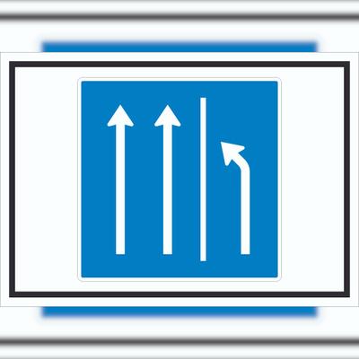 HB-Druck Schild Seitenstreifen räumen Symbol A4 (210x297mm)