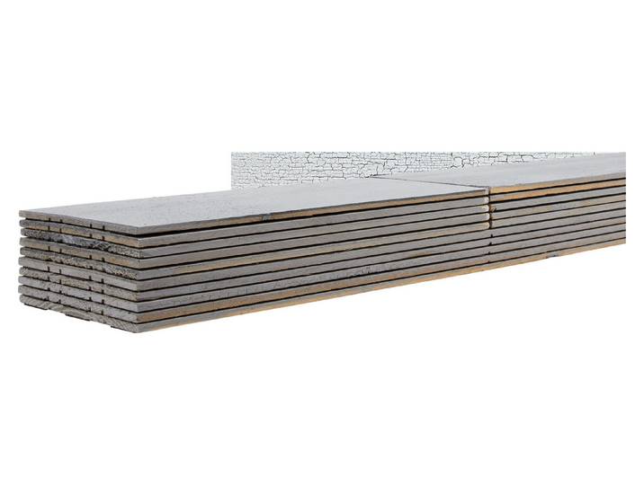Selbstklebender Holz-Wandbelag C28-Flaky Grau 900x128mm