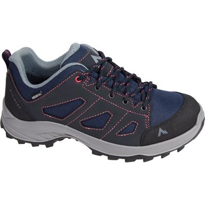 Wanderstiefel MCKINLEY "DA.-WANDER-SCHUH DISCOVER IV AQX W", Damen, Gr. 43, blau (navy schwarz, rose schwarz,), Synthetik, Schuhe Wanderstiefel, schützt vor Nässe